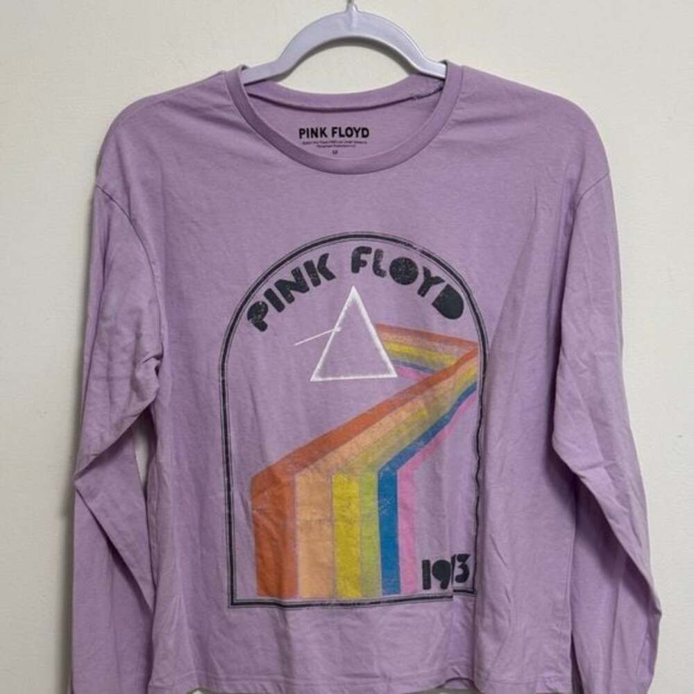 Pink Floyd Purple Long Sleeve Tee